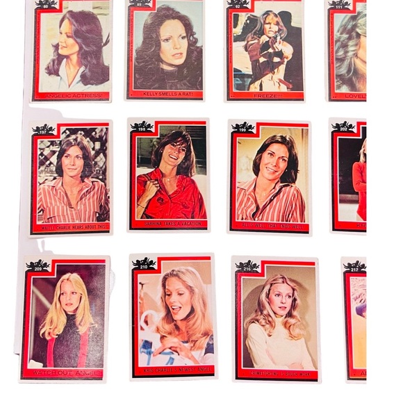Vintage Charlie's Angels TOPPS Trading Cards - Series 2 & Series 4 (19 Cards) - Picture 2 of 6
